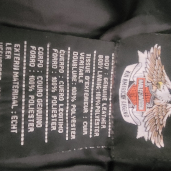Harley-Davidson Women's Leather Jacket Like New! Small - Picture 6 of 8